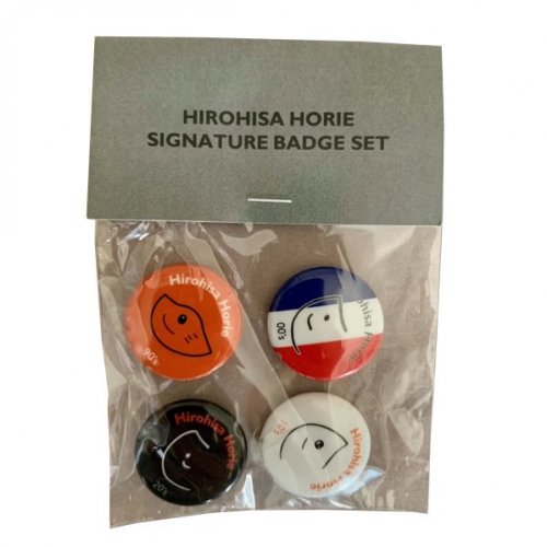 ٹ_Hirohisa Horie Signature Badge Set