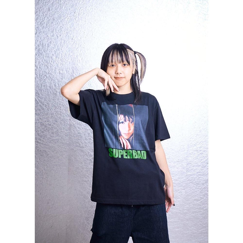 L】PIGGS SUPERBAD メンバーフォトTee プー・ルイ