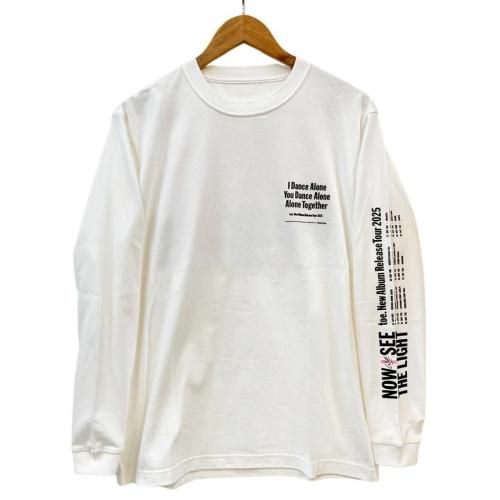 <img class='new_mark_img1' src='https://img.shop-pro.jp/img/new/icons5.gif' style='border:none;display:inline;margin:0px;padding:0px;width:auto;' />toe_NOW I SEE THE LIGHT long sleeve Tee (WHITE)