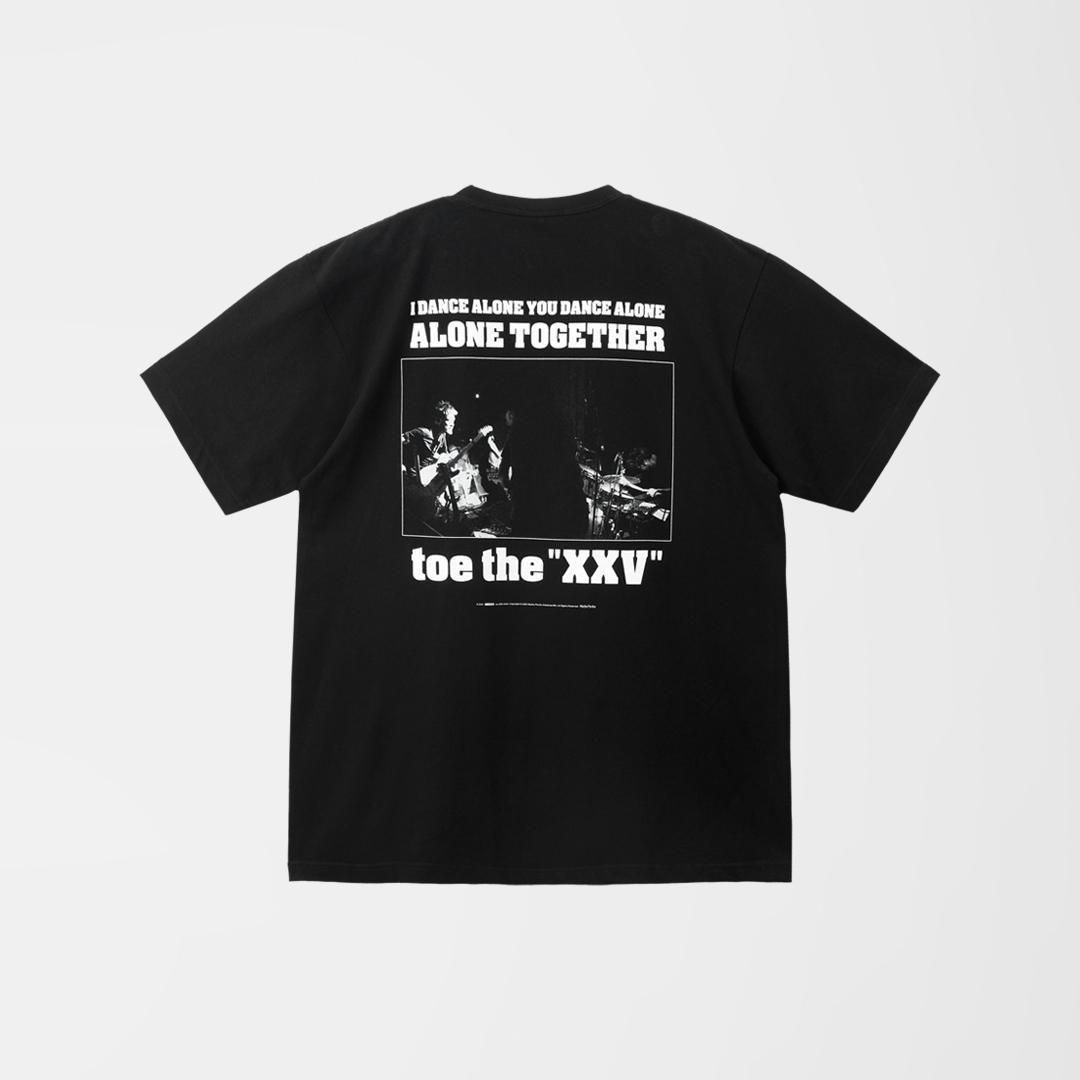 ミュージシャン toe 25th Anniv. Model bal x umbro SS 予約販売】toe 25th Anniv.Tee - Type B_Black - Believe Music STORE