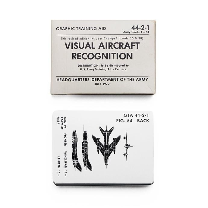 102357198 U.S.ARMY / Visual Aircraft Recognition Cards Ҷǧѥ 01