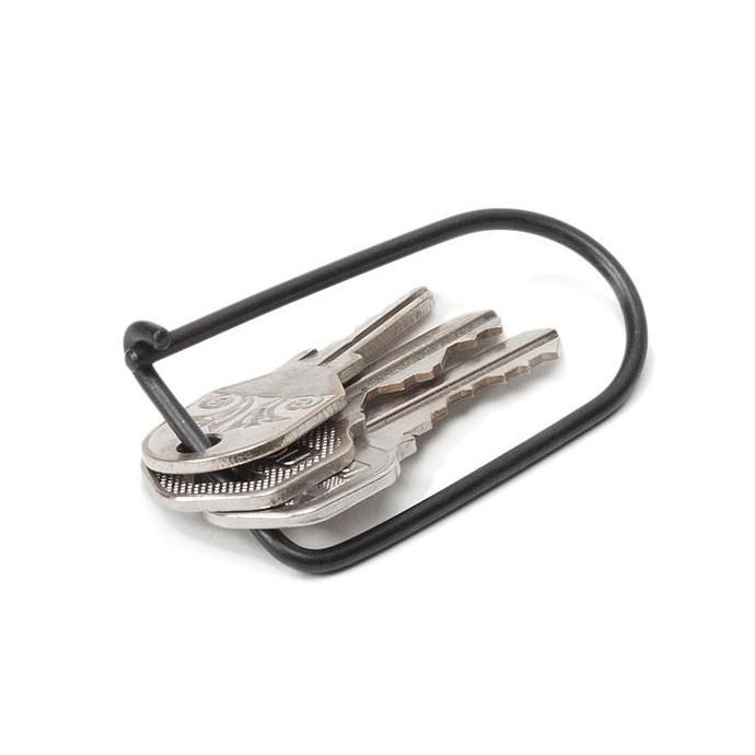 117199463 Craighill / Wilson Keyring - Carbon Black ウィルソンキーリング カーボンブラック 02