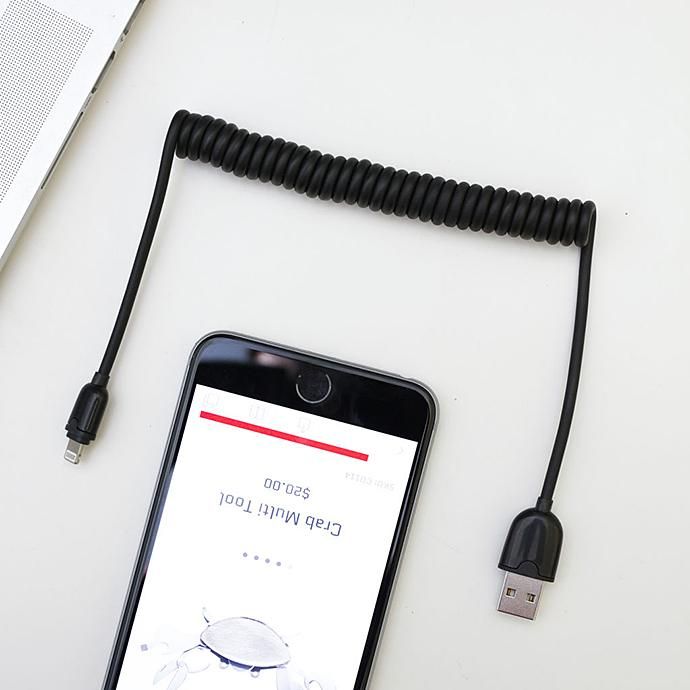 119914287 KIKKERLAND / Telephone Charging Cable - Black テレフォン チャージングケーブル ブラック<img class='new_mark_img2' src='https://img.shop-pro.jp/img/new/icons47.gif' style='border:none;display:inline;margin:0px;padding:0px;width:auto;' /> 02