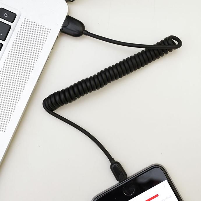 119914287 KIKKERLAND / Telephone Charging Cable - Black テレフォン チャージングケーブル ブラック<img class='new_mark_img2' src='https://img.shop-pro.jp/img/new/icons47.gif' style='border:none;display:inline;margin:0px;padding:0px;width:auto;' /> 02