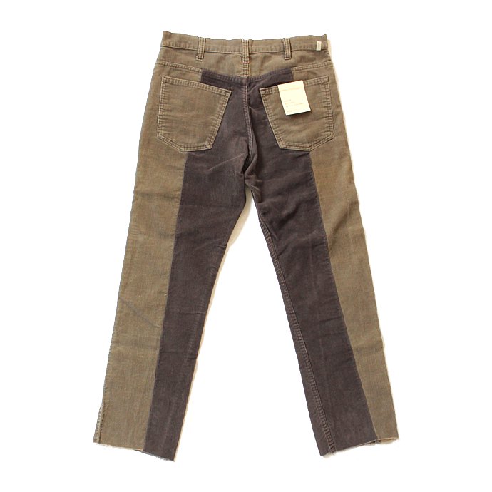 Hexico ヘキシコ / Deformer Pants - Ex. U.S. Corduroy リメイクコーデュロイパンツ - 33 ベージュ