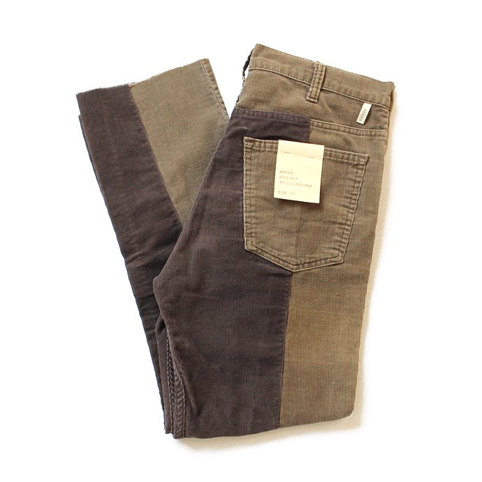 Hexico ヘキシコ / Deformer Pants - Ex. U.S. Corduroy リメイクコーデュロイパンツ - 33 ベージュ