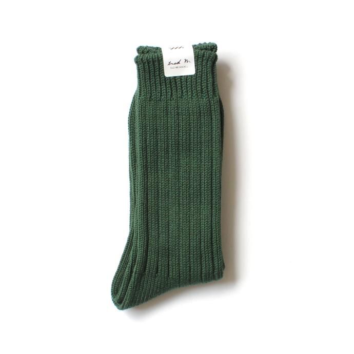 130441620 Trad Marks / Old Rib Socks ֥å - British Green 02