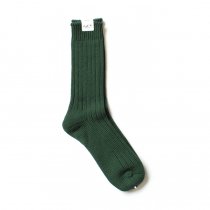Trad Marks / Old Rib Socks リブソックス - British Green