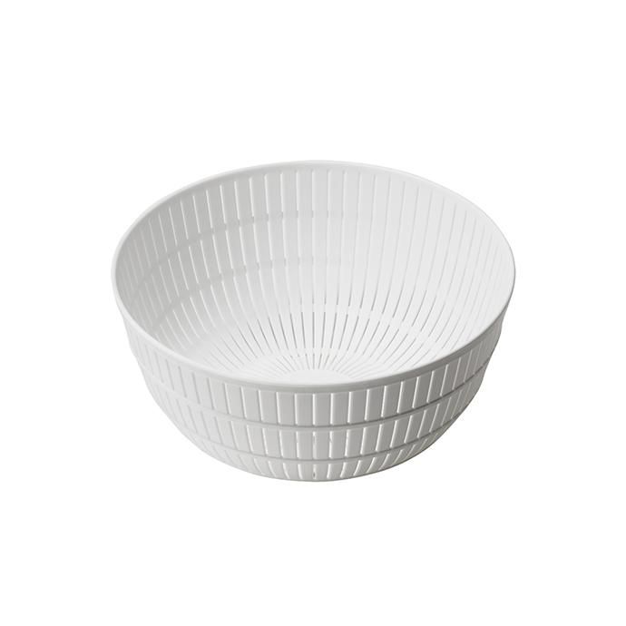 133931581 like-it / Colander & Bowl 米とぎにも使えるザルとボウル - ホワイト<img class='new_mark_img2' src='https://img.shop-pro.jp/img/new/icons47.gif' style='border:none;display:inline;margin:0px;padding:0px;width:auto;' /> 02