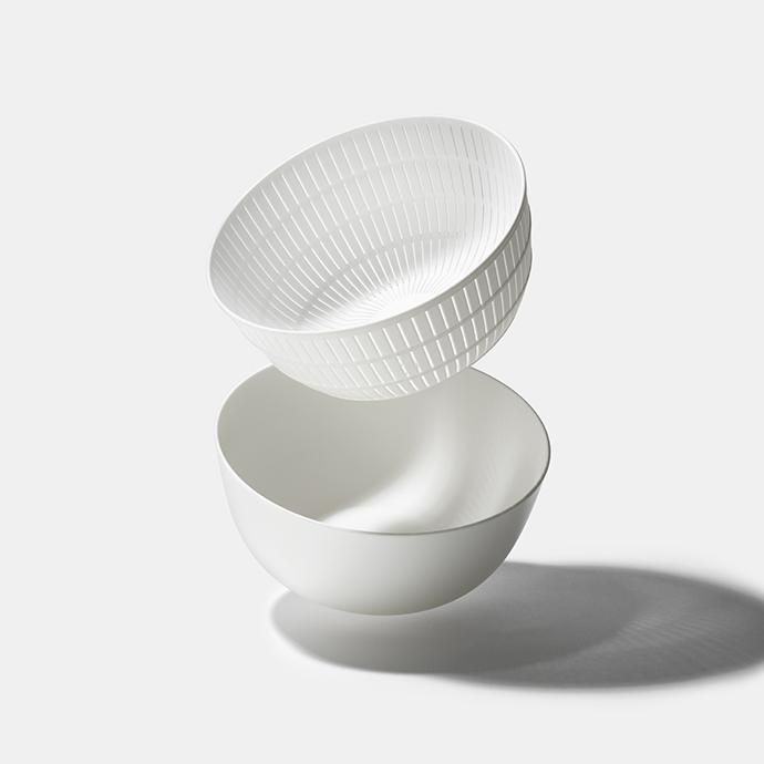 133931581 like-it / Colander & Bowl 米とぎにも使えるザルとボウル - ホワイト<img class='new_mark_img2' src='https://img.shop-pro.jp/img/new/icons47.gif' style='border:none;display:inline;margin:0px;padding:0px;width:auto;' /> 02