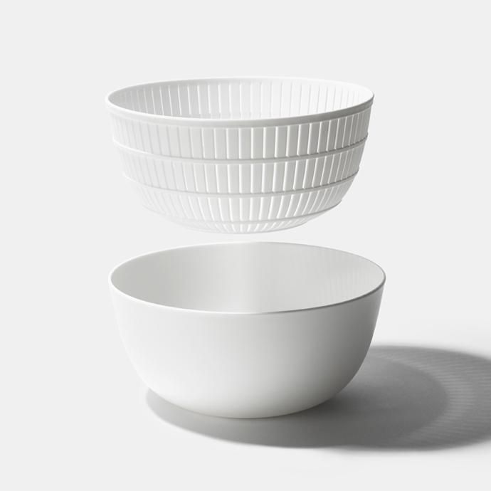 133931581 like-it / Colander & Bowl 米とぎにも使えるザルとボウル - ホワイト<img class='new_mark_img2' src='https://img.shop-pro.jp/img/new/icons47.gif' style='border:none;display:inline;margin:0px;padding:0px;width:auto;' /> 02