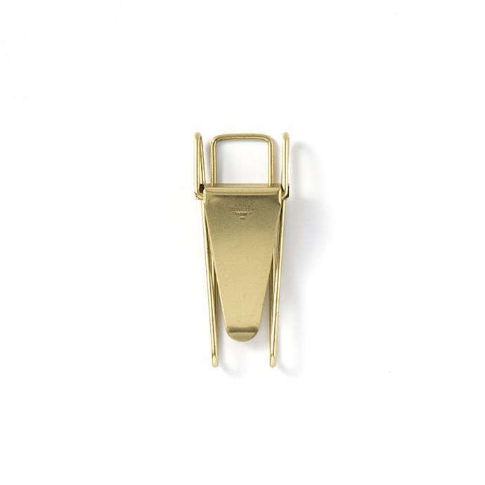 135274810 CANDY DESIGN & WORKS / Hopper Double Clip CHW-01 ֥륯å - Brass 01