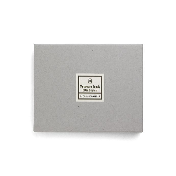 135276109 CANDY DESIGN & WORKS / Burroughs CLS-02 レザーコインケース - ブラウン/ニッケル 02