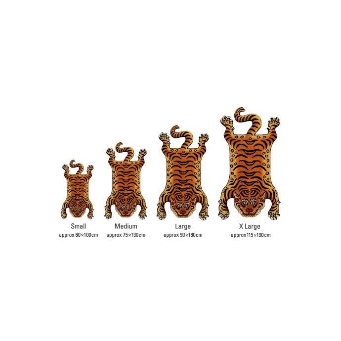 139798968 Tibetan Tiger Rug チベタンタイガーラグ DTTR-02 Mサイズ<img class='new_mark_img2' src='https://img.shop-pro.jp/img/new/icons47.gif' style='border:none;display:inline;margin:0px;padding:0px;width:auto;' /> 02