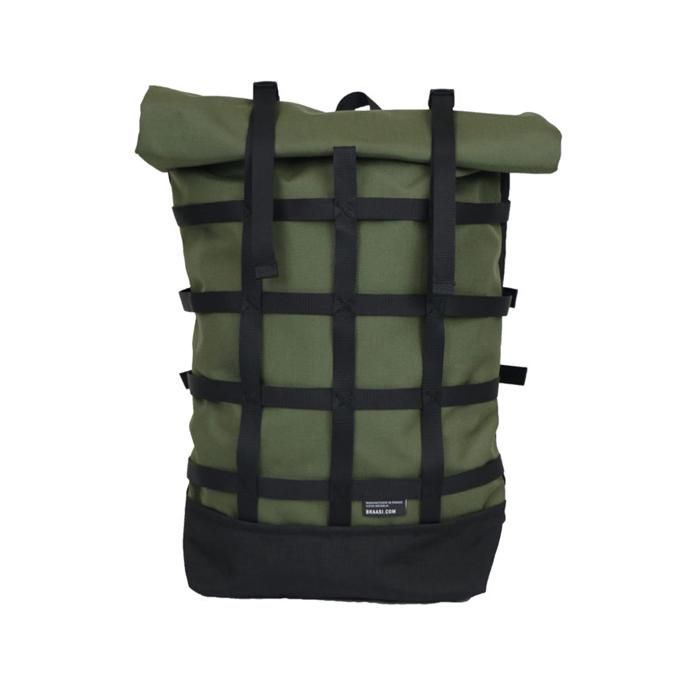 141647650 BRAASI INDUSTRY / WEBBING - 18L Khaki 耐水ロールトップバックパック<img class='new_mark_img2' src='https://img.shop-pro.jp/img/new/icons20.gif' style='border:none;display:inline;margin:0px;padding:0px;width:auto;' /> 01