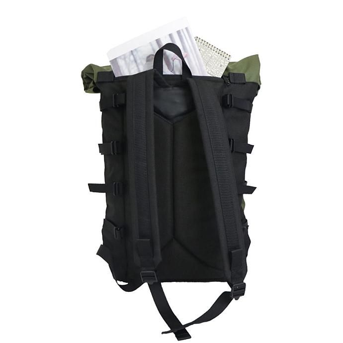 141647650 BRAASI INDUSTRY / WEBBING - 18L Khaki 耐水ロールトップバックパック<img class='new_mark_img2' src='https://img.shop-pro.jp/img/new/icons20.gif' style='border:none;display:inline;margin:0px;padding:0px;width:auto;' /> 02
