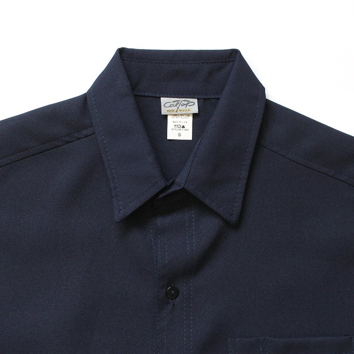 CalTop キャルトップ / 1000 スタンダード 半袖シャツ - Navy ネイビー 半袖