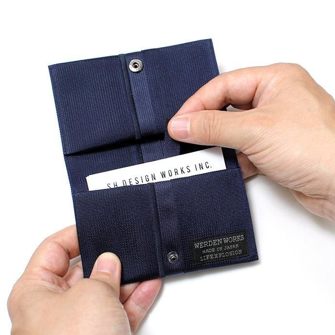 143426843 WERDENWORKS / BIZ CARD CASE BC001 - Navy ̾ɥ ͥӡ<img class='new_mark_img2' src='https://img.shop-pro.jp/img/new/icons47.gif' style='border:none;display:inline;margin:0px;padding:0px;width:auto;' /> 02