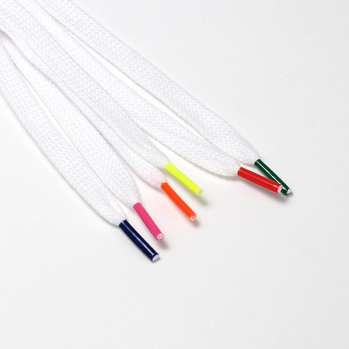 143583028 This is... / All-Cotton Athletic Shoelaces - Colored Tips コットンシューレース カラーチップ - 3サイズ・6色 02