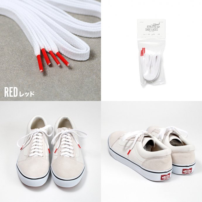 143583028 This is... / All-Cotton Athletic Shoelaces - Colored Tips コットンシューレース カラーチップ - 3サイズ・6色 02