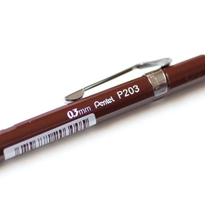 144741342 Pentel / P203 ڤƤ 㡼ץڥ󥷥 ̤ȯ 0.3mm ֥饦 02