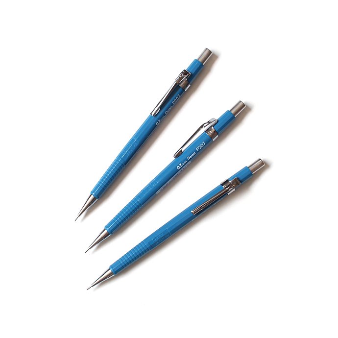 Pentel / P207 ぺんてる シャープペンシル 日本未発売 0.7mm ブルー