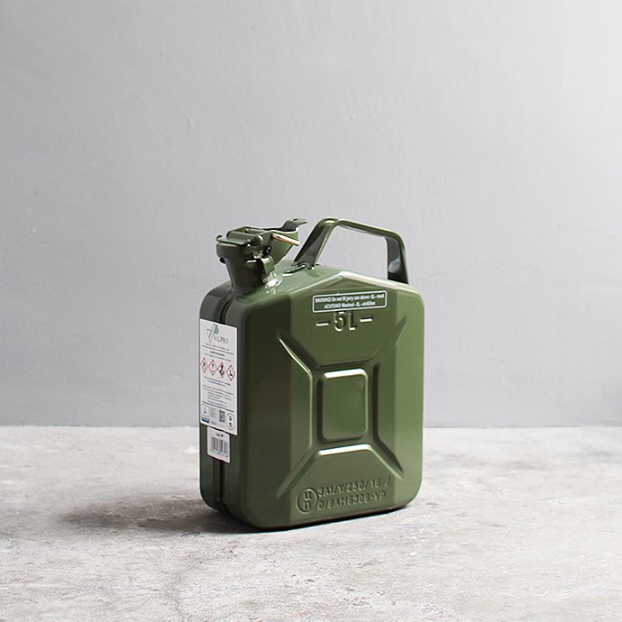 Hunersdorff / Metal Fuel Can Classic 5L ヒューナースドルフ 燃料携行缶<img class='new_mark_img2' src='https://img.shop-pro.jp/img/new/icons47.gif' style='border:none;display:inline;margin:0px;padding:0px;width:auto;' />
