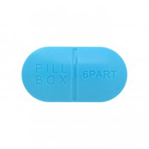 Capsule Pill Box - Blue カプセルピルボックス ブルー
