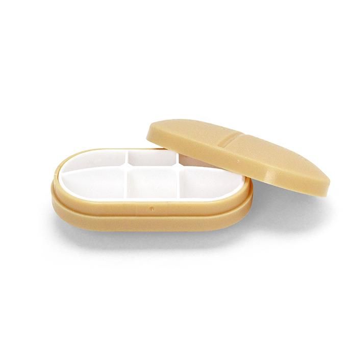 145972438 Capsule Pill Box - Beige カプセルピルボックス ベージュ 02