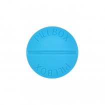 Tablet Pill Box - Blue タブレットピルボックス ブルー