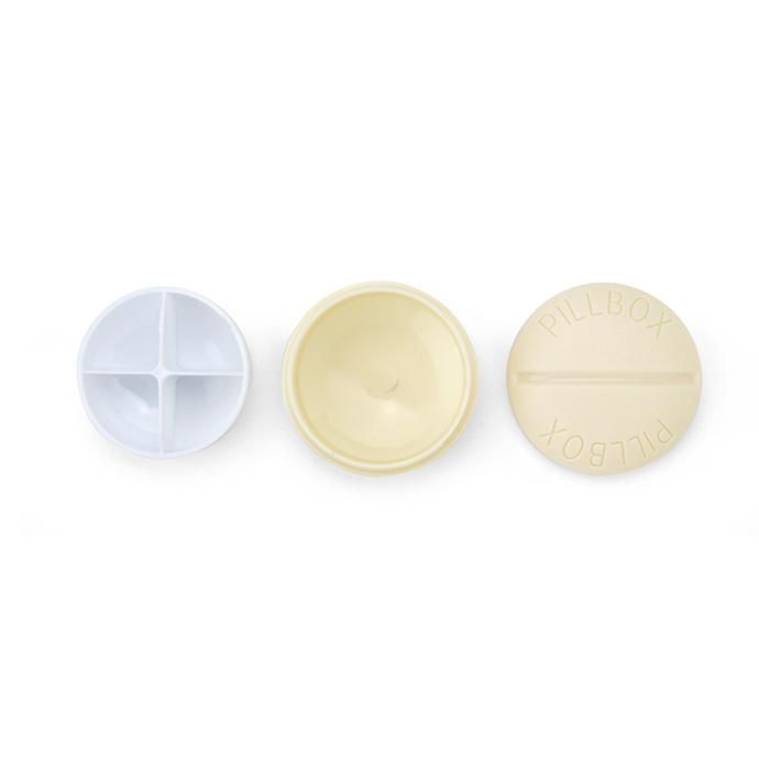 145972704 Tablet Pill Box - Beige タブレットピルボックス ベージュ 02