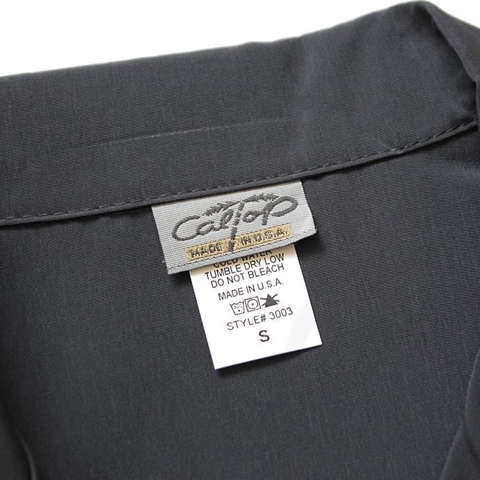 146058304 CalTop / 3003 Open Collar L/S Shirts - Charcoal オープンカラー長袖シャツ チャコール<img class='new_mark_img2' src='https://img.shop-pro.jp/img/new/icons47.gif' style='border:none;display:inline;margin:0px;padding:0px;width:auto;' /> 02
