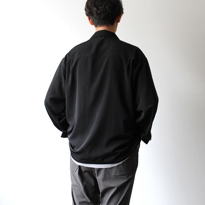 146058304 CalTop / 3003 Open Collar L/S Shirts - Charcoal オープンカラー長袖シャツ チャコール<img class='new_mark_img2' src='https://img.shop-pro.jp/img/new/icons47.gif' style='border:none;display:inline;margin:0px;padding:0px;width:auto;' /> 02