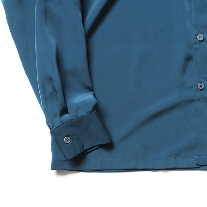 146058404 CalTop / 3003 Open Collar L/S Shirts - Sage Blue オープンカラー長袖シャツ セージブルー<img class='new_mark_img2' src='https://img.shop-pro.jp/img/new/icons47.gif' style='border:none;display:inline;margin:0px;padding:0px;width:auto;' /> 02