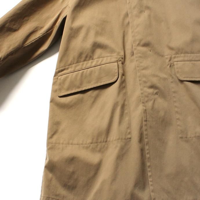 147569974 STILL BY HAND / CO0294 ナイロン素材 ステンカラーコート - Beige 02