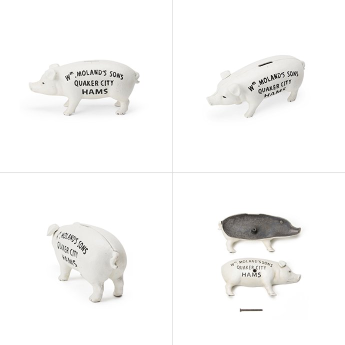 148451872 Hams Standing Pig Bank - White ϥॺǥ󥰥ԥåХ 02