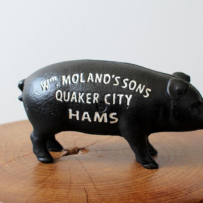 148451902 Hams Standing Pig Bank - Black ハムズスタンディングピッグバンク<img class='new_mark_img2' src='https://img.shop-pro.jp/img/new/icons47.gif' style='border:none;display:inline;margin:0px;padding:0px;width:auto;' /> 02