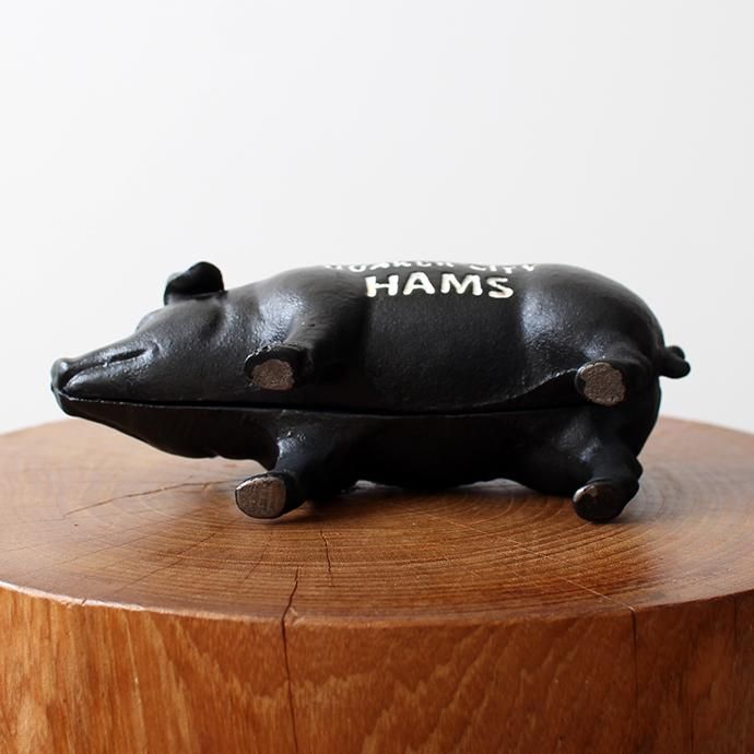 148451902 Hams Standing Pig Bank - Black ハムズスタンディングピッグバンク<img class='new_mark_img2' src='https://img.shop-pro.jp/img/new/icons47.gif' style='border:none;display:inline;margin:0px;padding:0px;width:auto;' /> 02
