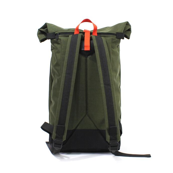 149219768 BRAASI INDUSTRY / LEVO - 25L Khaki/Orange 耐水ロールトップバックパック<img class='new_mark_img2' src='https://img.shop-pro.jp/img/new/icons47.gif' style='border:none;display:inline;margin:0px;padding:0px;width:auto;' /> 02