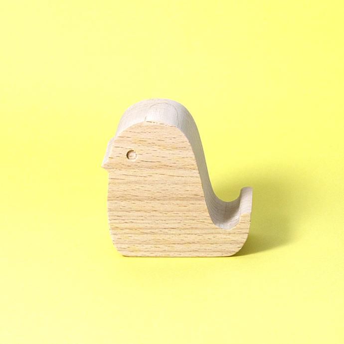 149600235 KIKKERLAND / Beechwood Phone Stand - Bird ӡåɥե󥹥 С 01