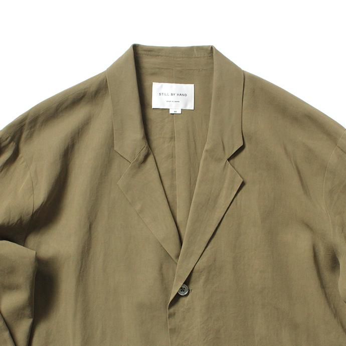 150255410 STILL BY HAND / JK01202 ジャケット - Olive 02