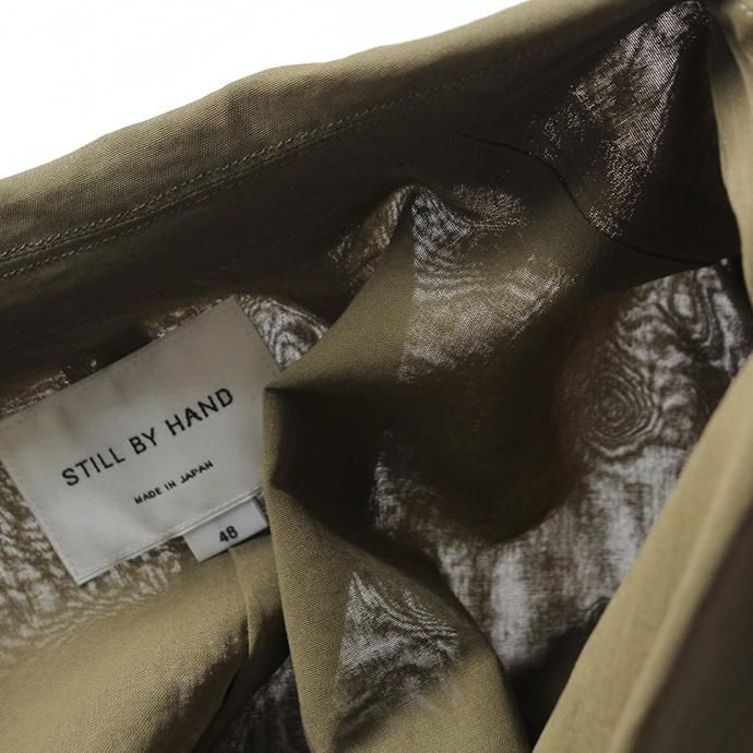 150255410 STILL BY HAND / JK01202 ジャケット - Olive 02
