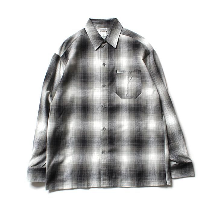 150393089 CalTop / 2000 オンブレチェック L/Sシャツ - Grey/White<img class='new_mark_img2' src='https://img.shop-pro.jp/img/new/icons47.gif' style='border:none;display:inline;margin:0px;padding:0px;width:auto;' /> 01