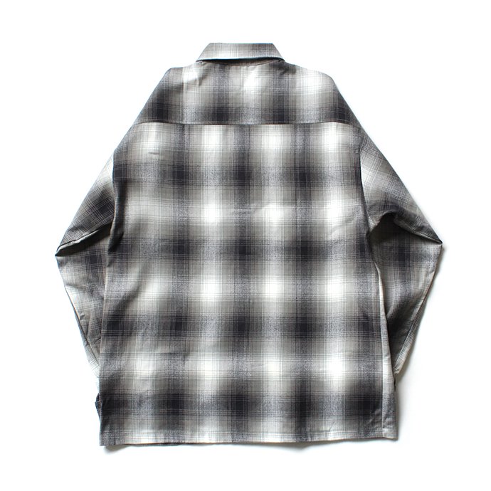 150393089 CalTop / 2000 オンブレチェック L/Sシャツ - Grey/White<img class='new_mark_img2' src='https://img.shop-pro.jp/img/new/icons47.gif' style='border:none;display:inline;margin:0px;padding:0px;width:auto;' /> 02