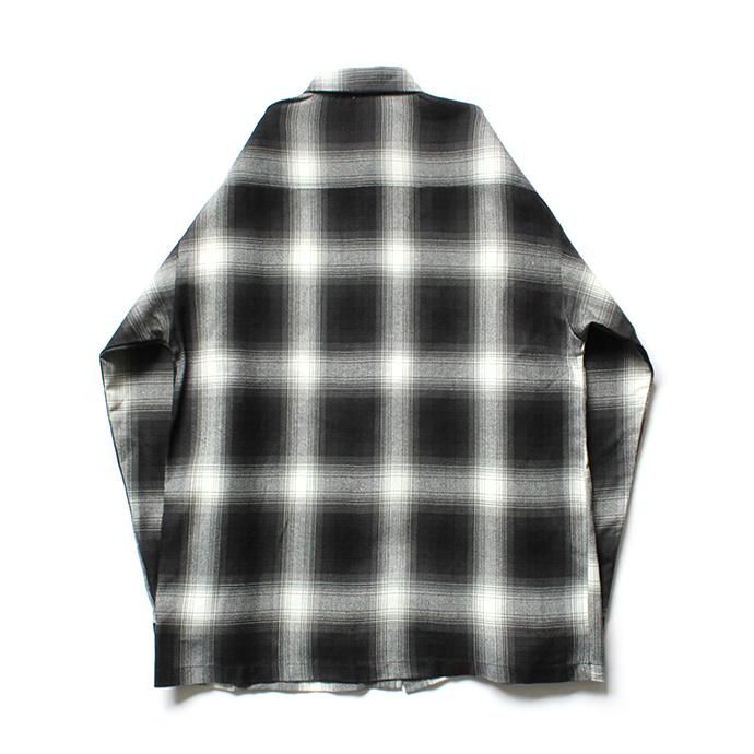 150393158 CalTop / 2000 オンブレチェック L/Sシャツ - Black/Ivory<img class='new_mark_img2' src='https://img.shop-pro.jp/img/new/icons47.gif' style='border:none;display:inline;margin:0px;padding:0px;width:auto;' /> 02