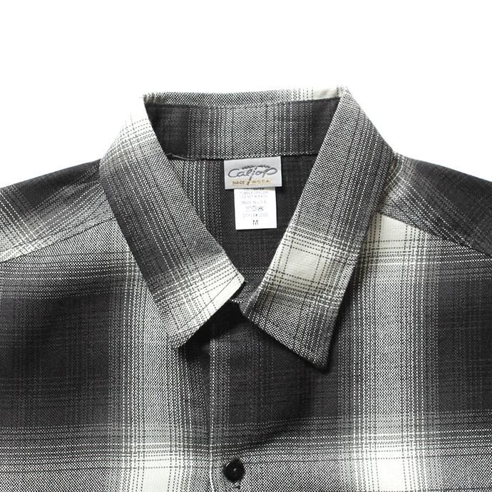 150393158 CalTop / 2000 オンブレチェック L/Sシャツ - Black/Ivory<img class='new_mark_img2' src='https://img.shop-pro.jp/img/new/icons47.gif' style='border:none;display:inline;margin:0px;padding:0px;width:auto;' /> 02