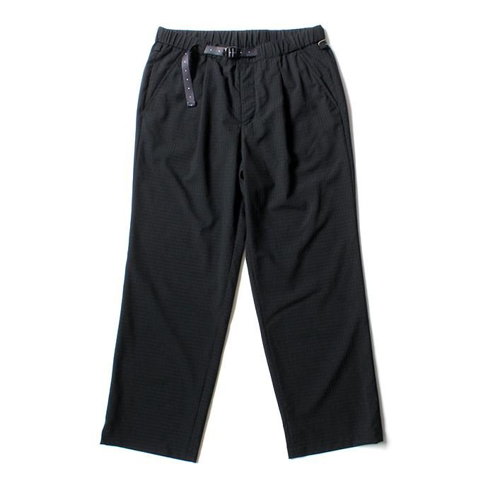 151863057 O-(オー)/ EASY TROUSERS イージートラウザーズ 20S-09 - Black Plaid<img class='new_mark_img2' src='https://img.shop-pro.jp/img/new/icons20.gif' style='border:none;display:inline;margin:0px;padding:0px;width:auto;' /> 01