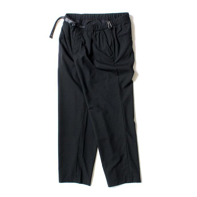 151863057 O-(オー)/ EASY TROUSERS イージートラウザーズ 20S-09 - Black Plaid<img class='new_mark_img2' src='https://img.shop-pro.jp/img/new/icons20.gif' style='border:none;display:inline;margin:0px;padding:0px;width:auto;' /> 02