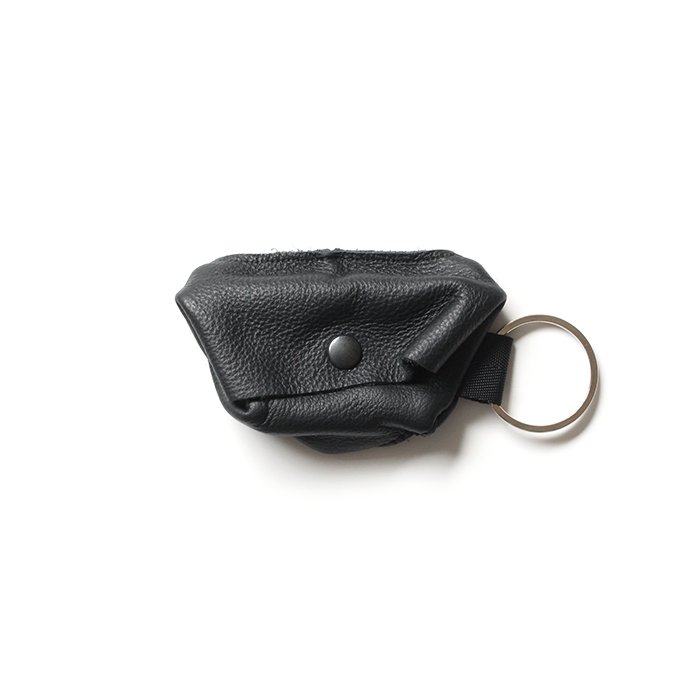 bagjack / Mouse Pouch XS - Black Leather バッグジャック マウスポーチXS ブラックレザー 01310