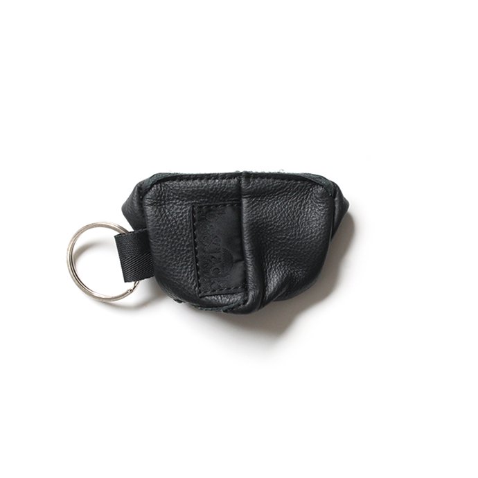 bagjack / Mouse Pouch XS - Black Leather バッグジャック マウス